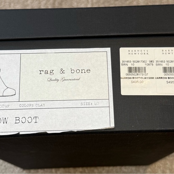 Rag & Bone Women's Suede Ankle Boots - Taupe - Picture 6 of 6